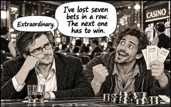 Panel 1 of 4 from Episode 008, “The Gambler”