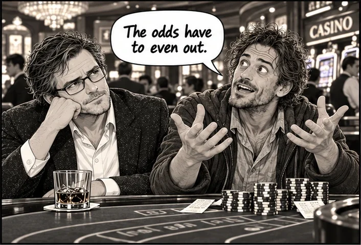 Panel 3 of 4 from Episode 008, “The Gambler”