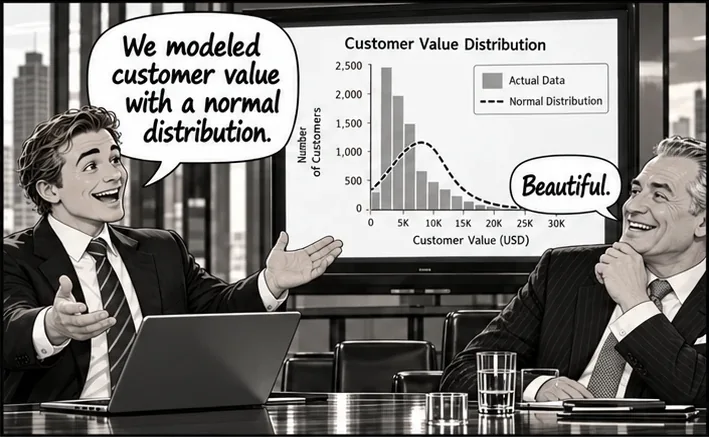 Opening panel of Episode 016, “The Bell Curve”